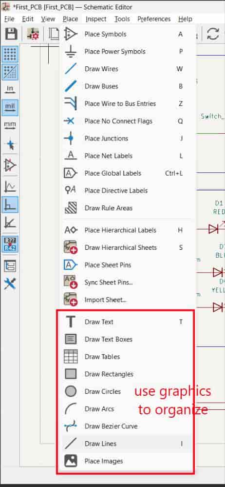 KiCAD symbol picker